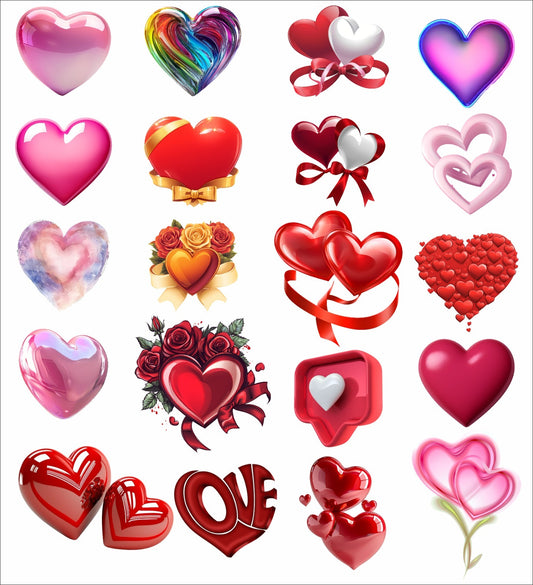 Heart Shape Sticker