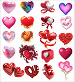 Heart Shape Sticker