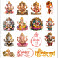 Ganesha Symbol ( Set of 15 Pec )
